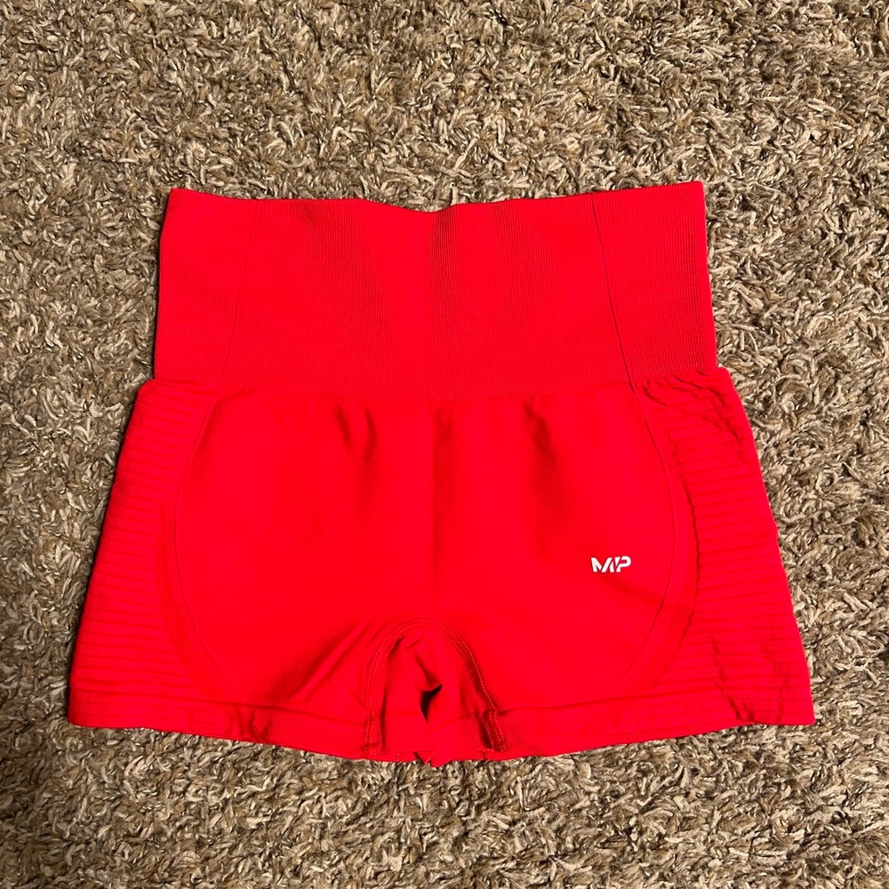 Seamless booty high waisted workout shorts